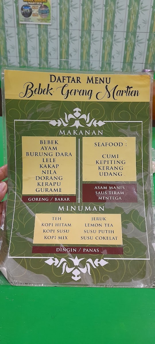 Menu Bebek Goreng Martien-4
